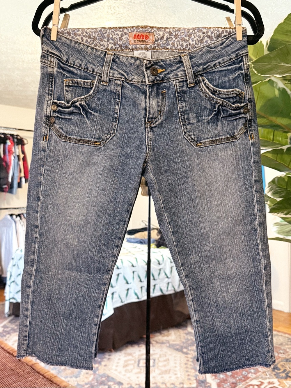 Y2K vintage NOBO no boundaries jean capris